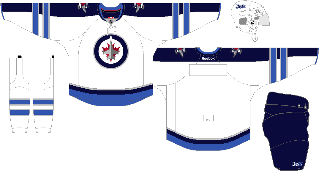 Winnipeg Jets New Logo 2011 (1100x600), Png Download