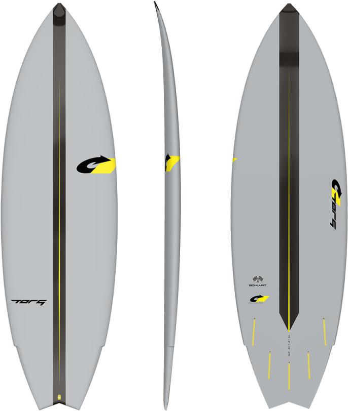 Tq9 Act Go-kart - Torq Surfboards (800x960), Png Download