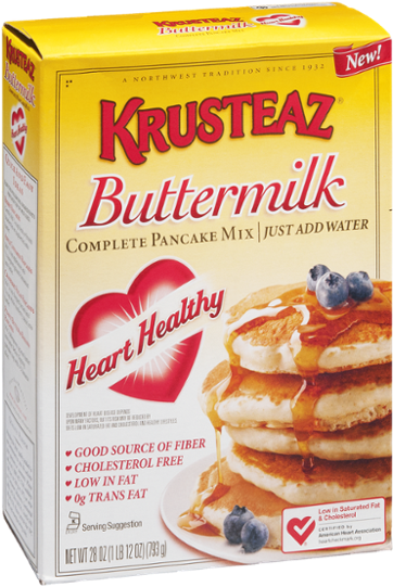 Krusteaz Complete Pancake Mix (600x600), Png Download