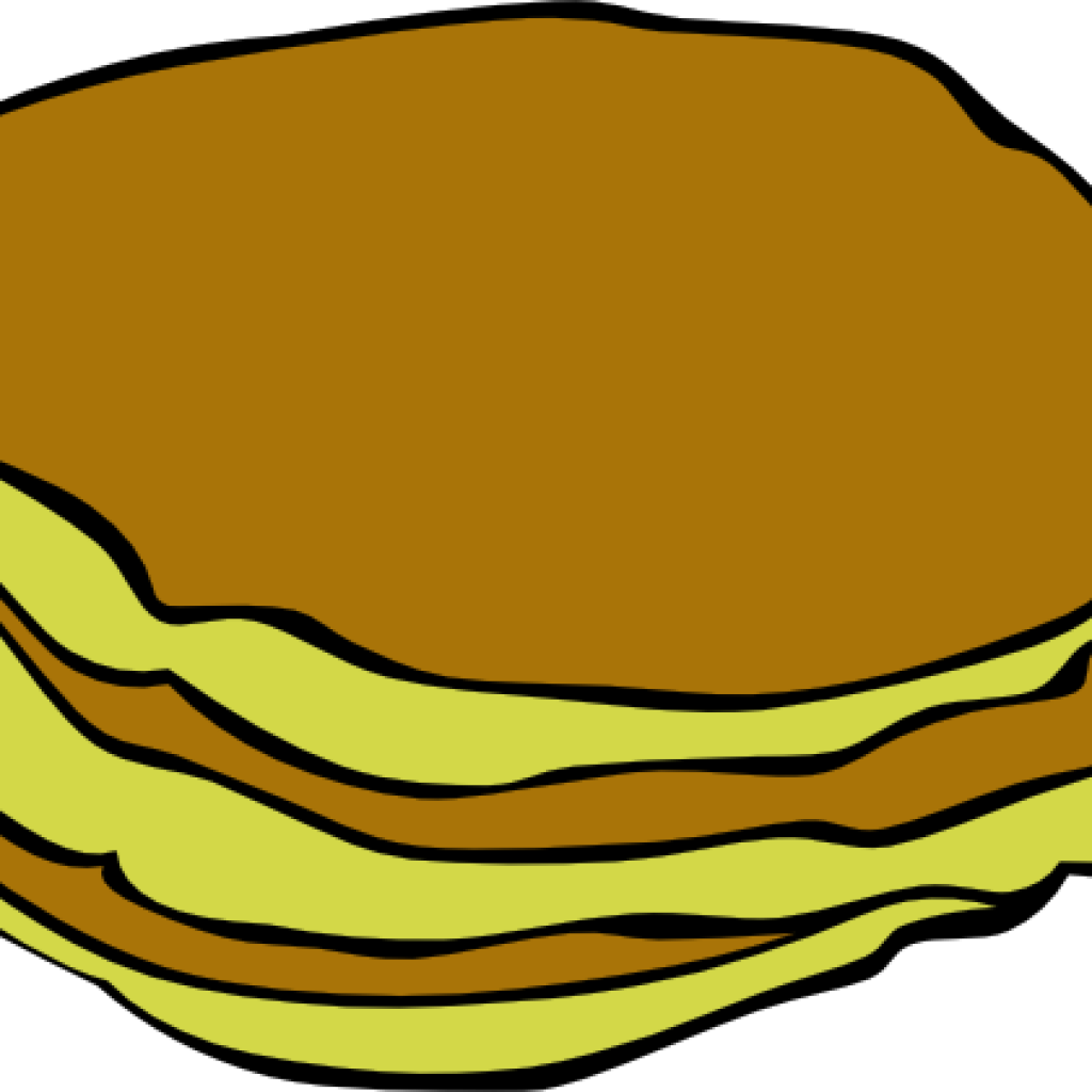 Pancake Clip Art Pancakes Clip Art At Clker Vector - Pancake Clipart (1024x1024), Png Download