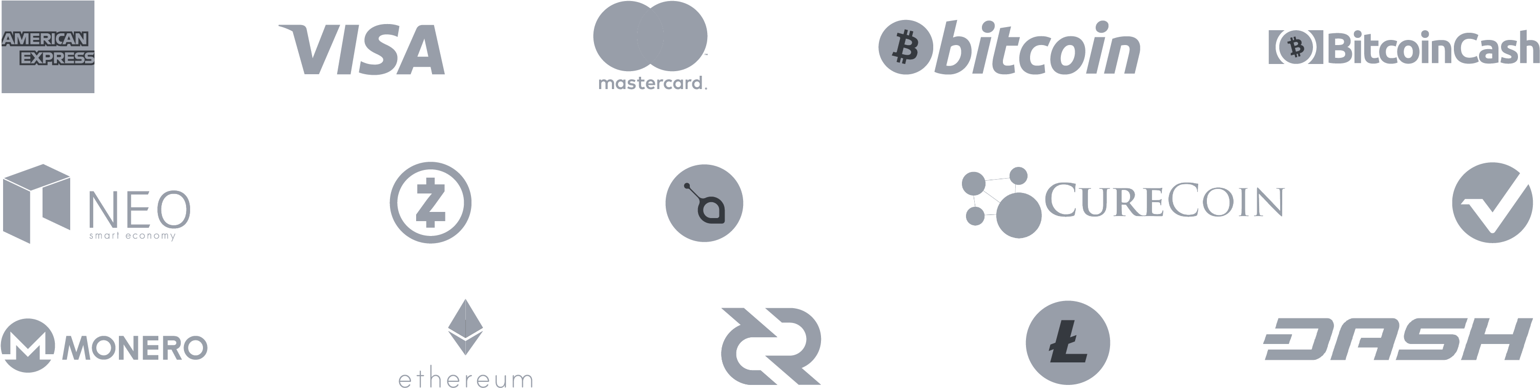 Payments We Accept - Bitcoin (3155x909), Png Download