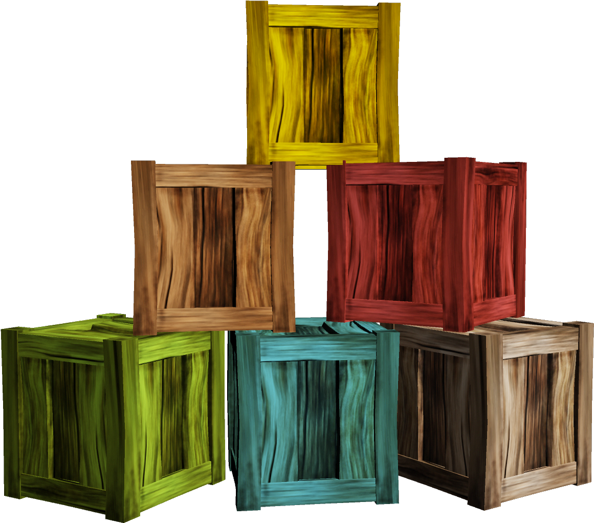 Images/woodencrate Lowpoly 01 - Wooden Box (1920x1080), Png Download