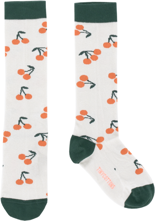 Tiny Cottons High Socks Cherries - Sock (960x720), Png Download