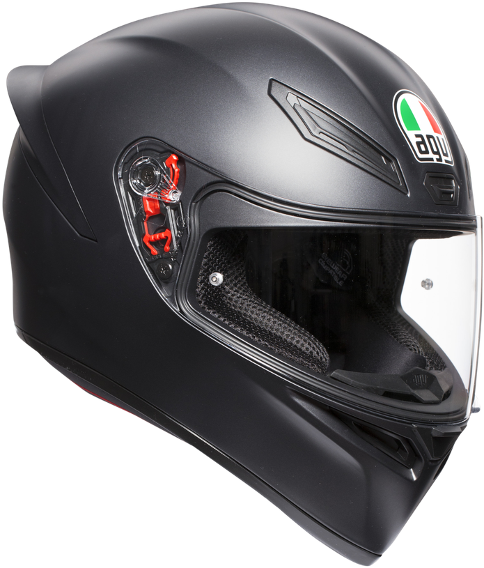 Agv K-1 Matt Black Helmet - Agv K1 Black Matt (1200x1200), Png Download