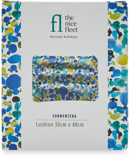 Blue Formentera Beach Cushion Float (700x700), Png Download