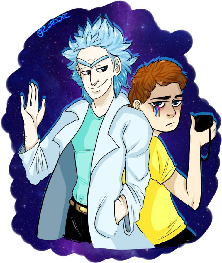 Rick And Morty (774x1032), Png Download