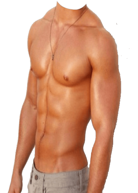 Barechested (480x800), Png Download