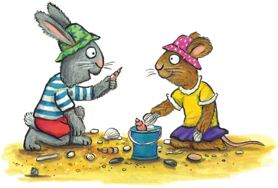 Pip And Posy Are Having A Lovely Day At The Seaside, - Pip And Posy New Friend (960x643), Png Download