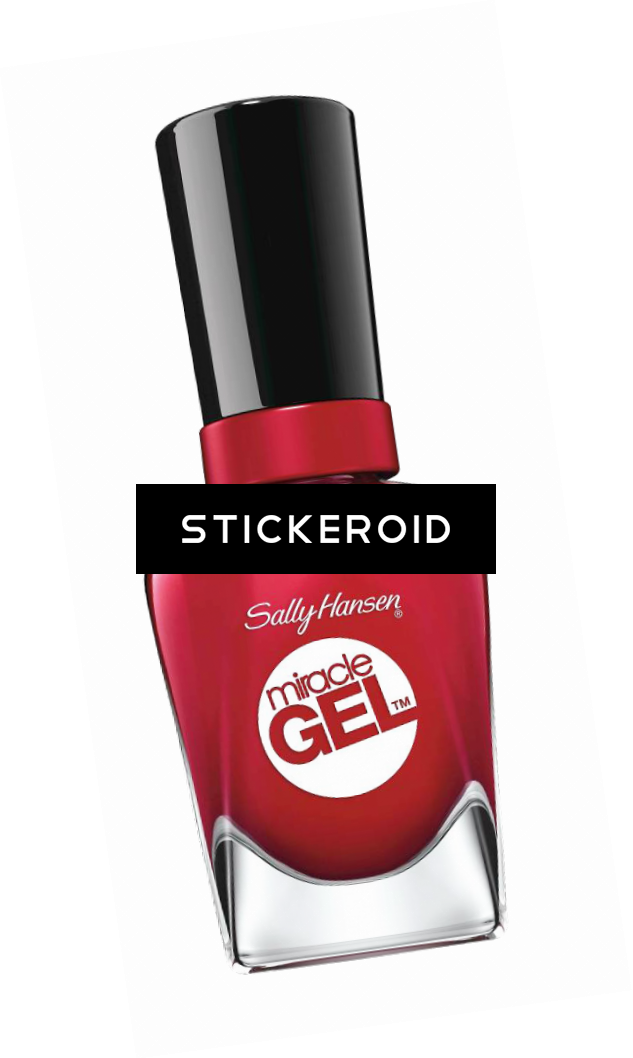 Nail Polish Accessories - Sally Hansen Miracle Gel Nail Polish Purple (633x1058), Png Download