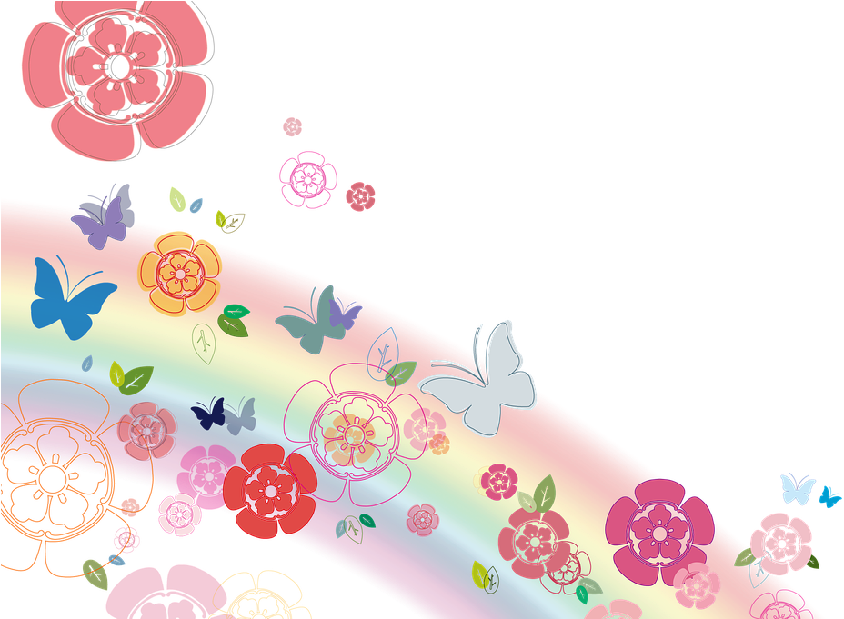 Rainbow Butterfly Clipart Png Text - ברכה לשבועות חג שבועות שמח (960x680), Png Download