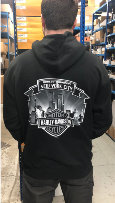 Nyc Exclusive Skyline Zip-up Hoodie - New York City (690x690), Png Download