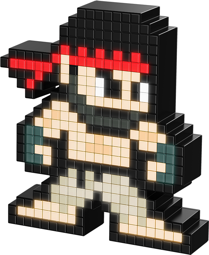 Hot Ryu - Pixel Pals Ryu (800x1105), Png Download