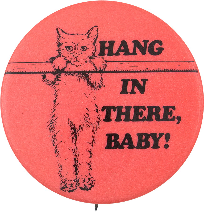 Hang In There Baby - Hang In There, Baby (1000x1015), Png Download