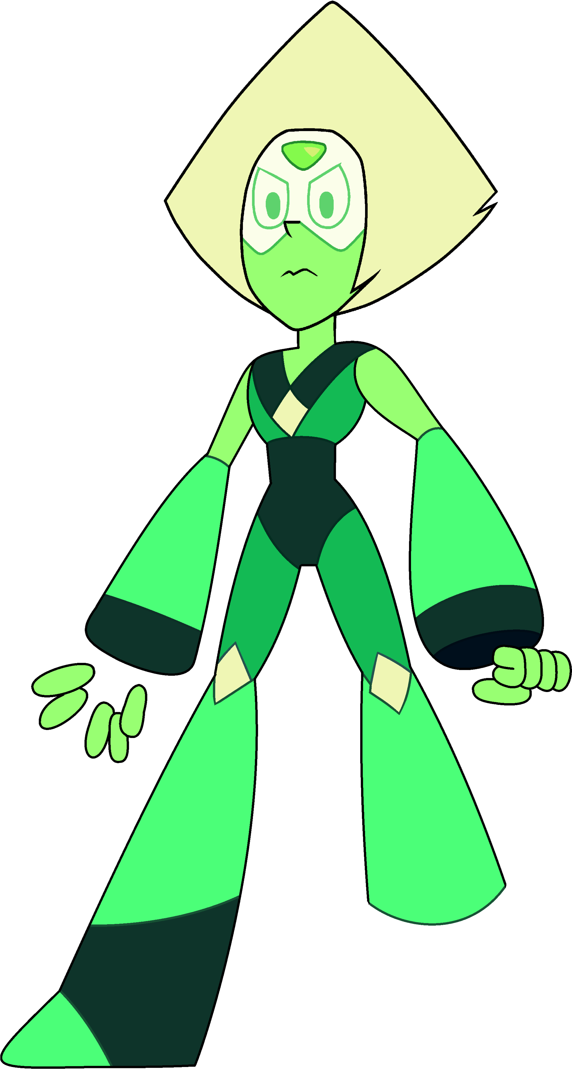 2000cb=20160805023747 - Steven Universe Peridot Feet (2000x3759), Png Download