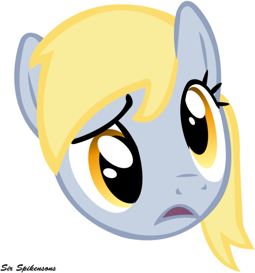 Wutface Png Banner Free Download - Derpy Hooves (894x894), Png Download