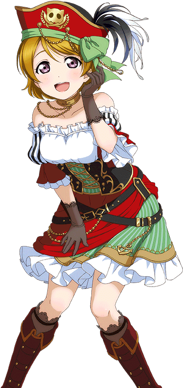 Transparent - Idolized - Love Live Pirate Cards (1024x1024), Png Download
