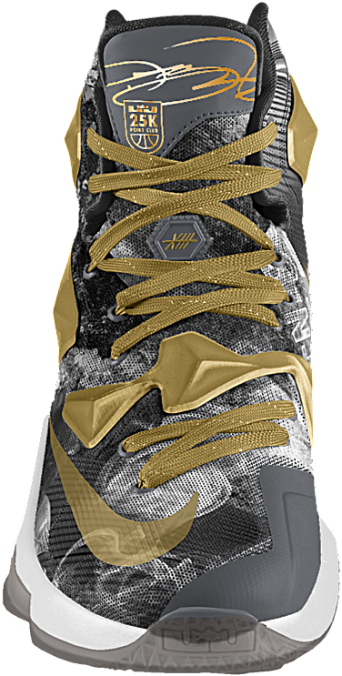 Nikeid Just Revealed The Nike Lebron 13 “25k” Graphic - Hiking Shoe (900x900), Png Download