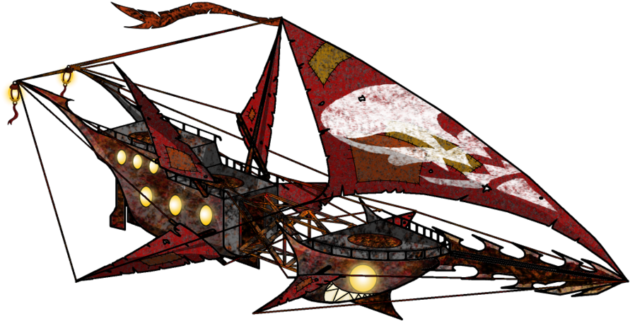 /tg/ - Traditional Games - Goblin Ship (900x468), Png Download
