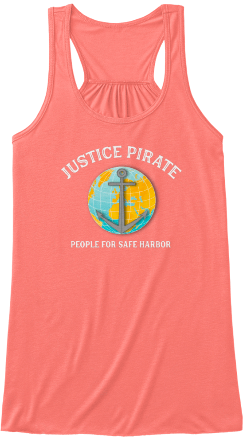 Justice Pirate People For Safe Harbor This Is A Fundraiser - Power Cycle Women's Tank Tops (962x1756), Png Download