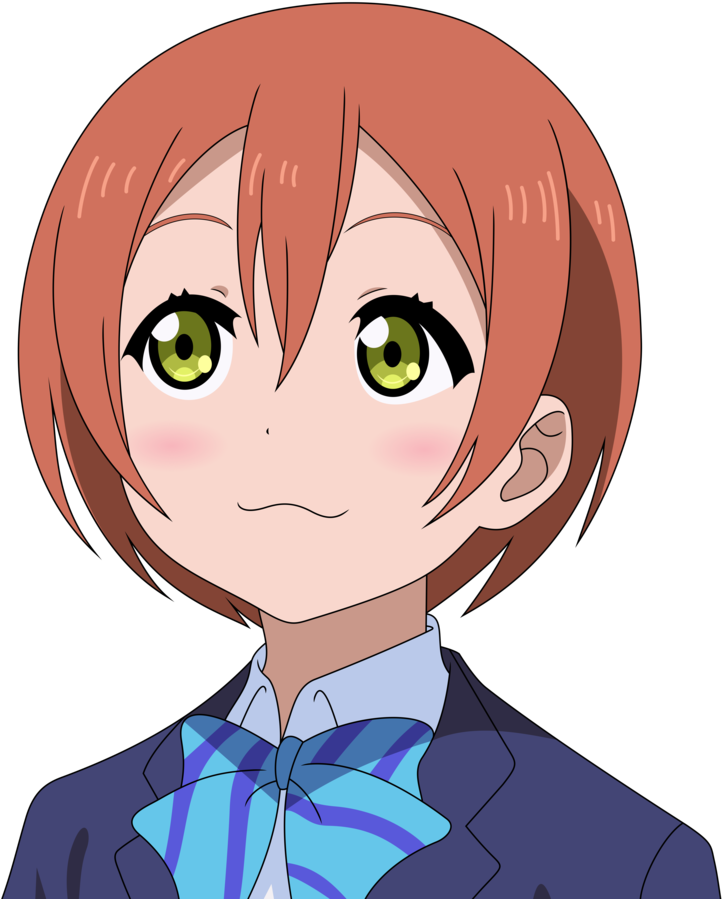Character Nobody Likes , - Rin Love Live Face (863x926), Png Download