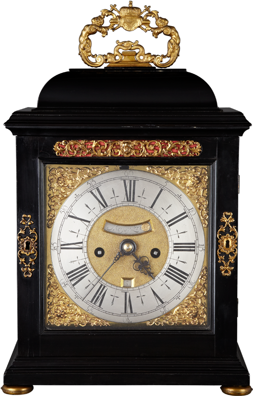 Mantle Clock, Mantel, Antique Clocks, 17th Century, - 17th Century Bracket Clocks (522x820), Png Download