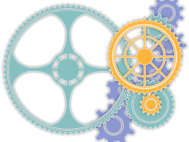 Steampunk Gear Clipart Spoke - Clip Art (640x480), Png Download