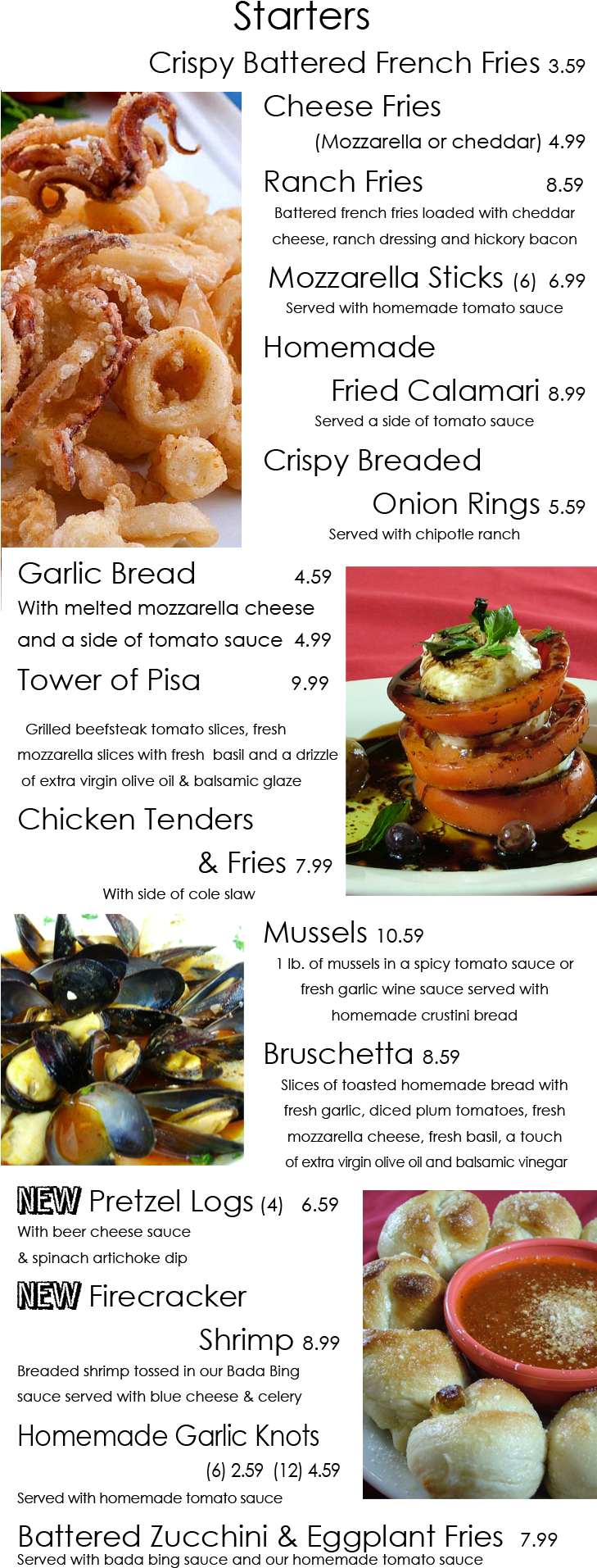 Starters2 - Restaurant (728x1932), Png Download
