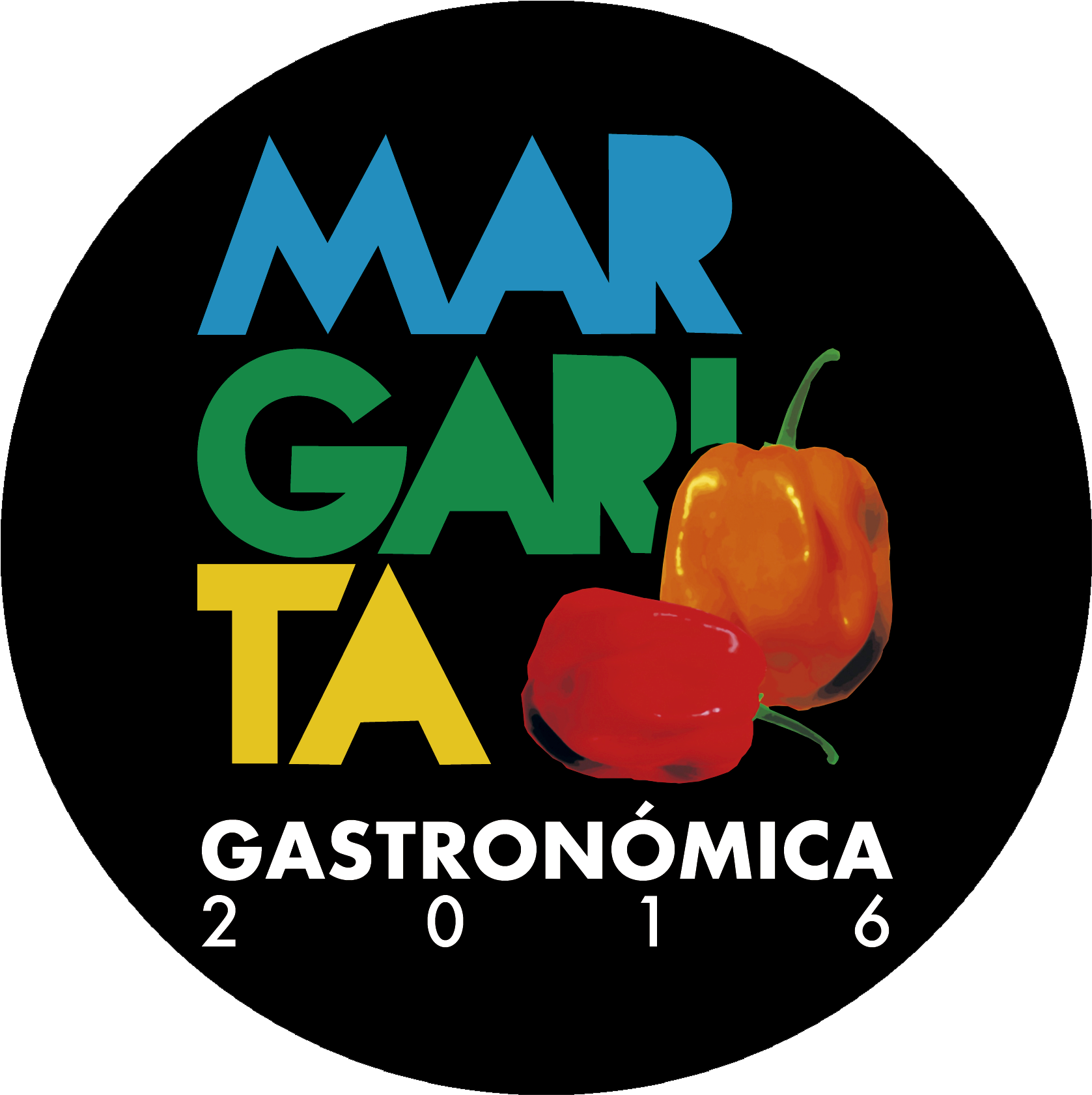 Margarita Gastronomica Logo 2016 Fondo Trans - Margarita Island (1772x1772), Png Download