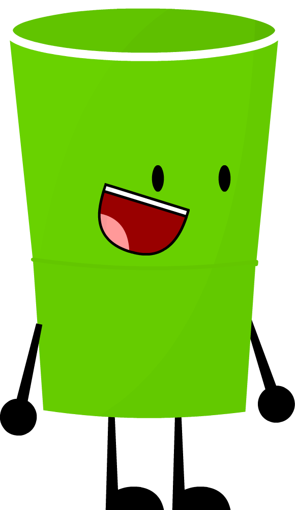 Plastic Cup Idle - Plastic Cup (580x1000), Png Download