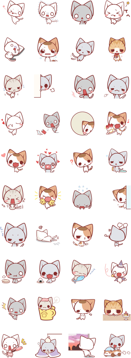 Nekonokandume By Aska (562x1500), Png Download