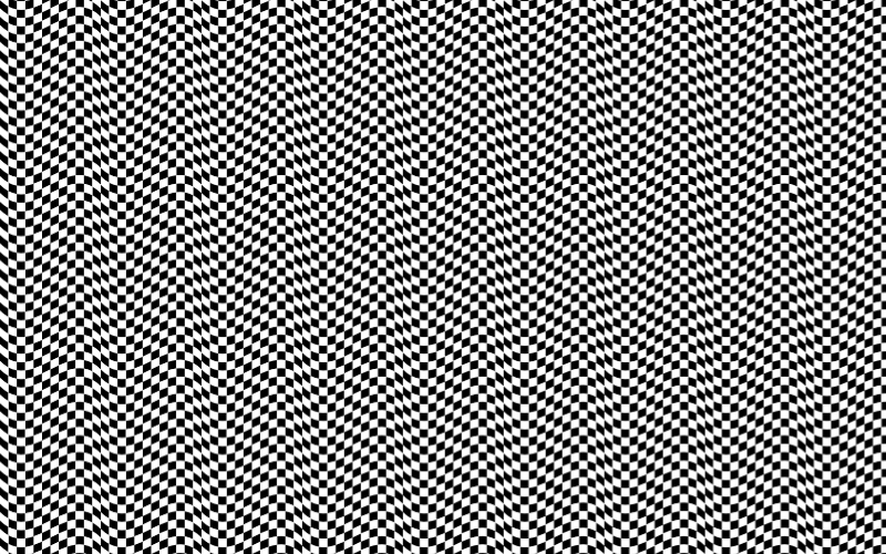 Distorted Checkerboard Grid Pattern - Diego Simeone (800x500), Png Download