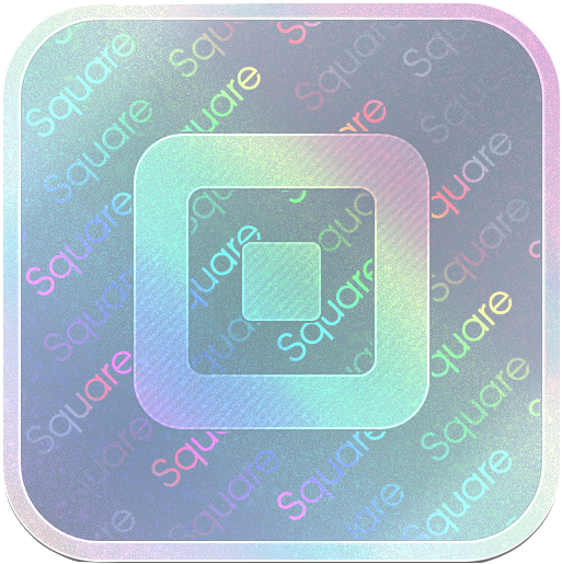 Holographic App Icon For Square - Mp3 Player (613x640), Png Download