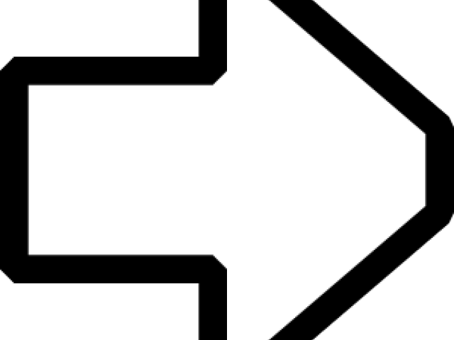 Right Clipart Black Arrow (640x480), Png Download