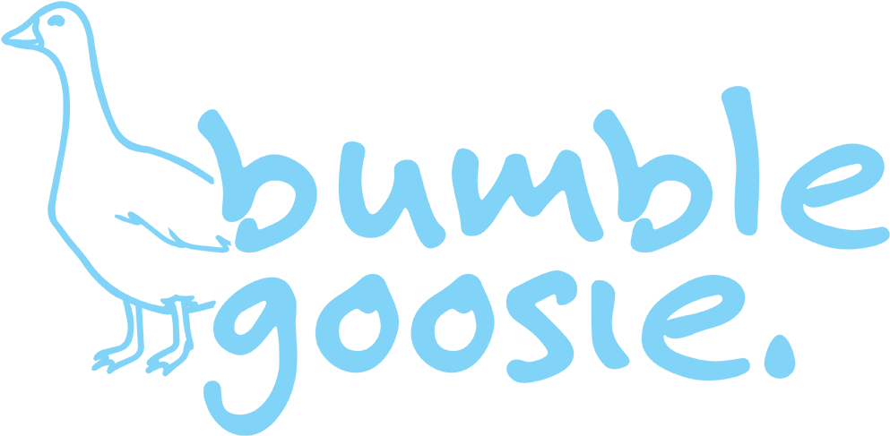 Bumble Goosie - Calligraphy (1000x540), Png Download