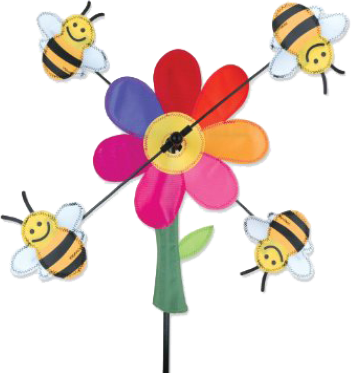 Premier Kites 13 Bumble Bee Spinner 13 Inches (728x728), Png Download