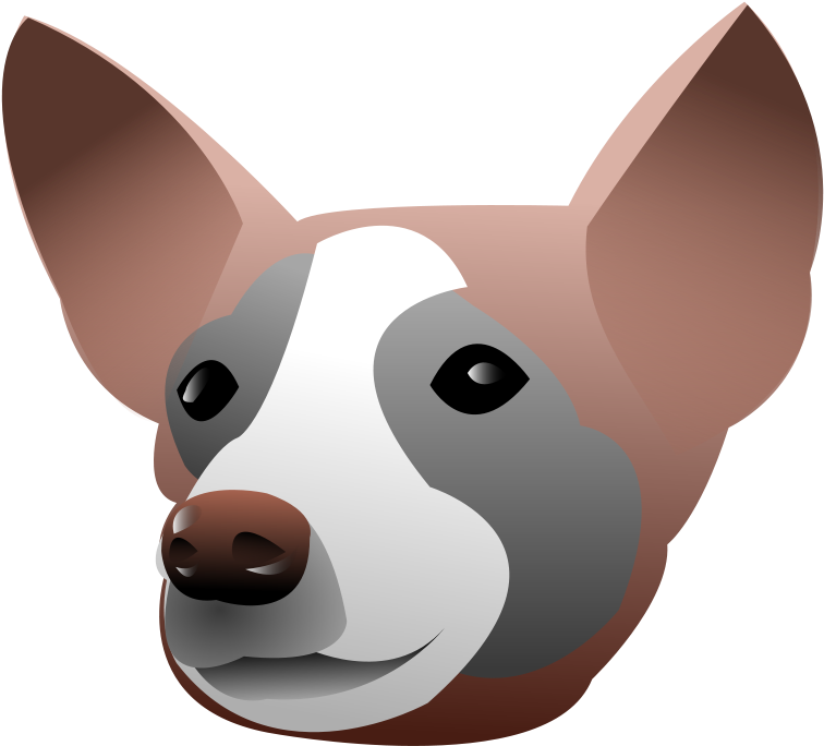 Cara De Perro Png - Head Of A Dog Clipart (795x720), Png Download