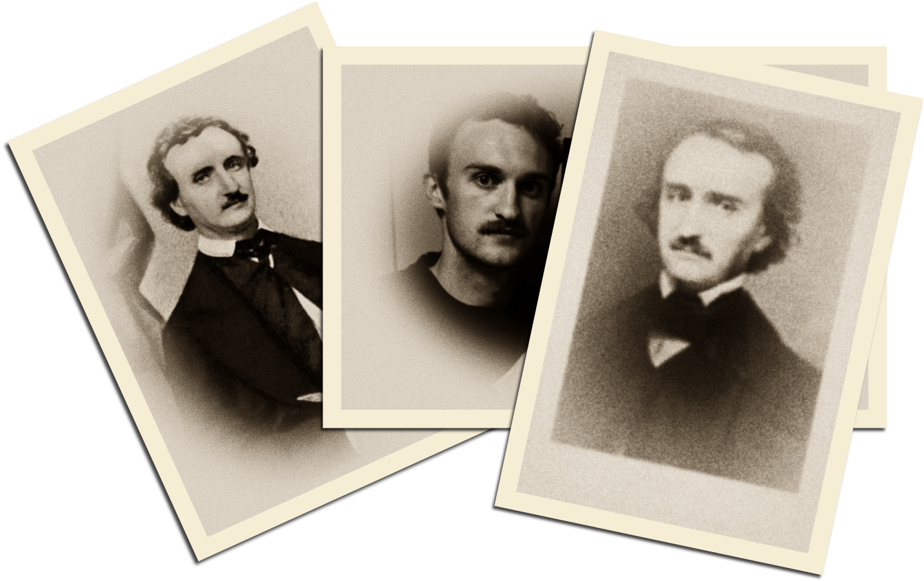 E A Poe Image - Edgar Allan Poe (1343x845), Png Download