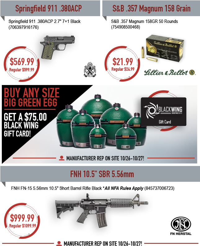 Black Wing Shooting Center - Firearm (644x800), Png Download