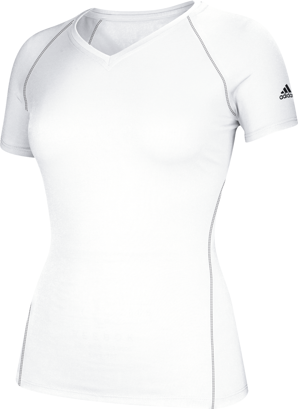 Ultimate Women's Short Sleeve Tee - Adidas 3873 (1800x1800), Png Download