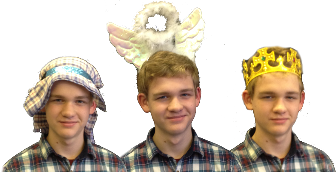 Headwear Nativity Stars - Fun (1157x577), Png Download