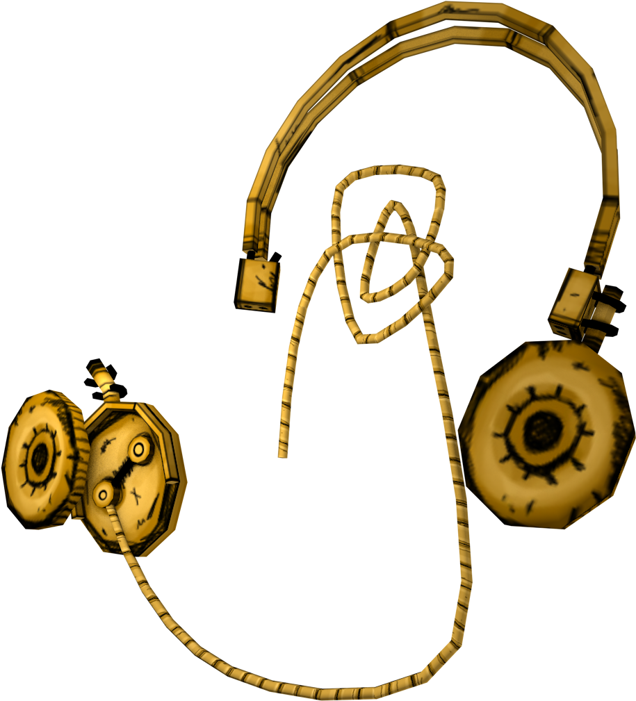 File History - Bendy And The Ink Machine Headphones (1024x1024), Png Download