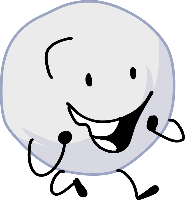 Snowball Bfb Png (649x701), Png Download