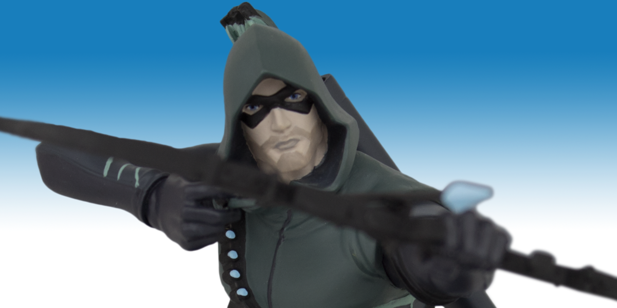 Arrow Animated Statue - Vixen (1200x600), Png Download