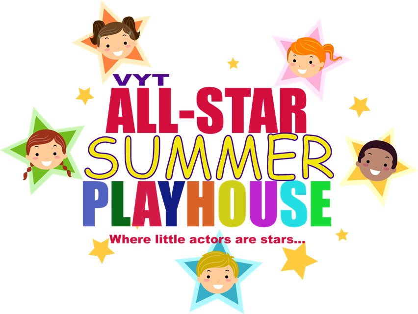 All-star Summer Playhouse Camp Session One, Ages 5 - Cartoon (852x640), Png Download