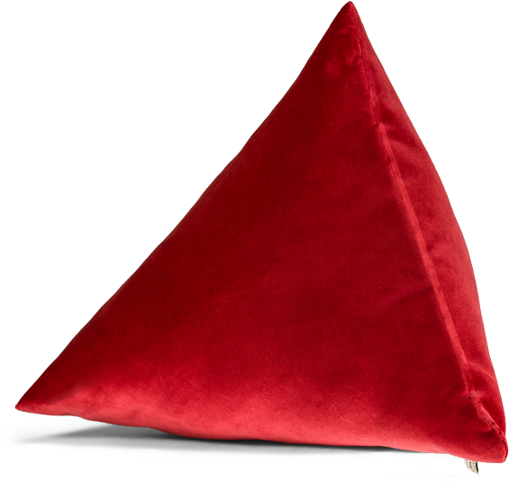 Red Divino Cushion - Cushion (600x600), Png Download