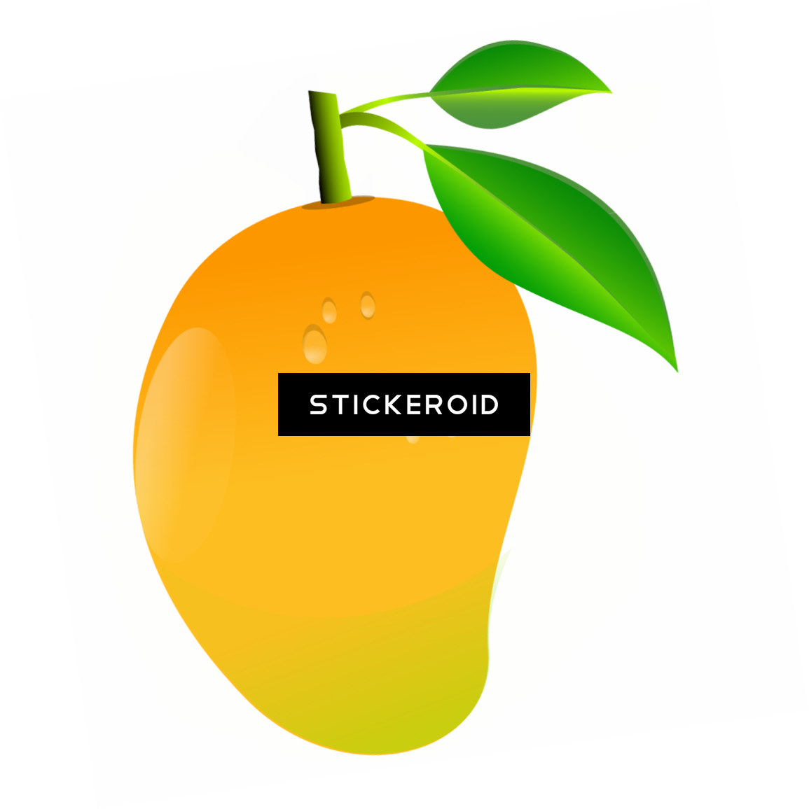 Mango Fruits Nuts - Graphic Design (1155x1156), Png Download