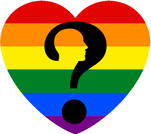 Questioning Heart Emoji - Emoji (596x531), Png Download
