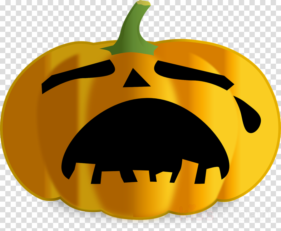 Sad Jack O Lantern Face Clipart Jack O' Lantern Pumpkin - Sad Jack O Lantern Face (900x740), Png Download