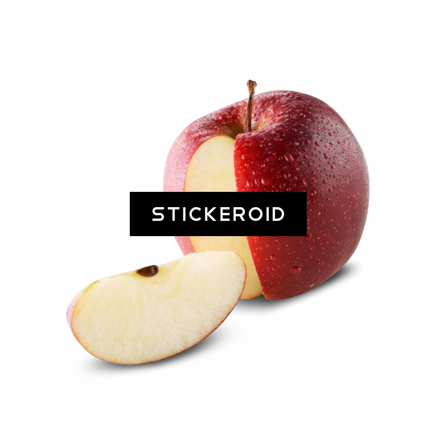 Red Apple Food Fruit - Pluot (889x870), Png Download