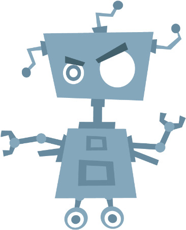 Bots And Robots - Bot Mitigation Distil (800x450), Png Download